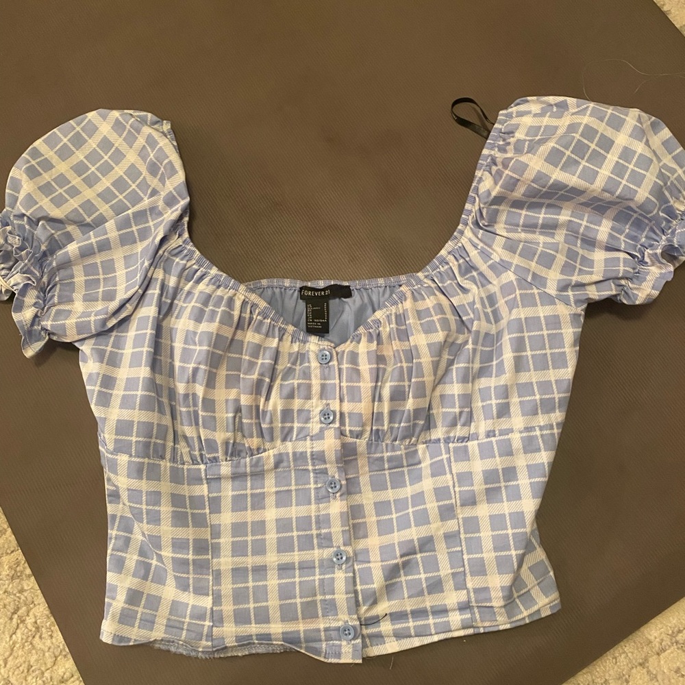 Crop blouse - Picture 2 of 3